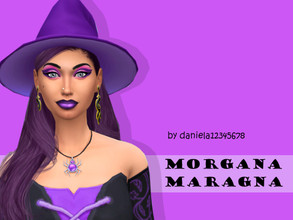 Sims 4 — Morgana Maragna-The Good Witch by daniela12345678 — The Sim name is Morgana Maragna,is good witch she like the