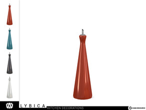Sims 4 — Lybica Oil Bottle by wondymoon — - Lybica Kitchen - Oil Bottle - Wondymoon|TSR - Creations'2022