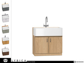 Sims 4 — Lybica Kitchen Sink by wondymoon — - Lybica Kitchen - Kitchen Sink - Wondymoon|TSR - Creations'2022