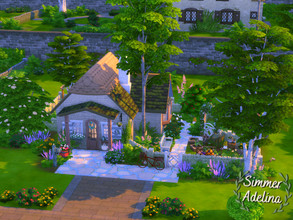 Sims 4 — Tiny Cottage by simmer_adelaina — This tiny cottage is the perfect place for a sim who enjoys spending time