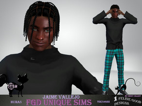 Sims 4 — Jaime Vallejo by Merit_Selket — Jaime is a jealous Teenager who always has the feeling he could have done