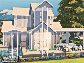 Sims 4 — Moderna House | noCC by simZmora — Modern-style house. Enjoy! Lot: 40x30 Lot type: Residential Includes: - 3