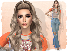Sims 4 — Irena Fonseca by Jolea — If you want the Sim to look the same as in the pictures you need to download all the CC