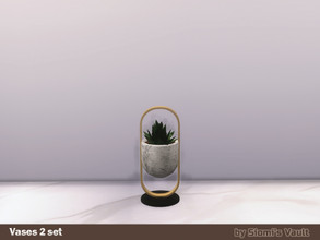 Sims 4 — Vase 08 by Siomi's Vault by siomisvault — This pot is like super chic well I find it chic I like it a lot hope
