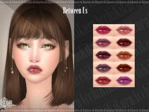 Sims 4 — Between Us Lipstick by Kikuruacchi — - It is suitable for Female and Male. ( Teen to Elder ) - 10 swatches - HQ