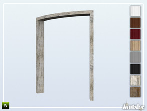Sims 4 — Forst Arch Curved M3 by Mutske — This arche is part of the Forst Curved Bookcases and Arches set. Made by