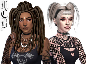 Sims 4 — Moon Forehead Tattoo by MaruChanBe2 — Cute little crescent face tattoo for your moon loving sims <3