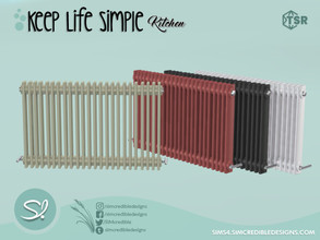 Sims 4 — Keep Life Simple Kitchen Radiator by SIMcredible! — by SIMcredibledesigns.com available exclusively at TSR 7