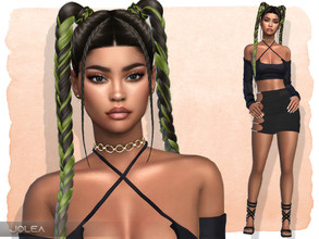 Sims 4 — Kristina Porter by Jolea — If you want the Sim to look the same as in the pictures you need to download all the