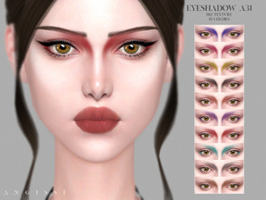 Sims 4 — Eyeshadow A31 by ANGISSI — *For all questions go here - angissi.tumblr.com *10 colors *HQ compatible *Female