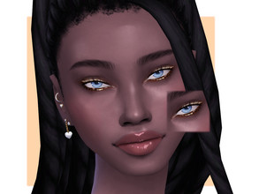 Sims 4 — Glossy Smudge Eyeliner by Sagittariah — base game compatible 4 swatches properly tagged enabled for all occults