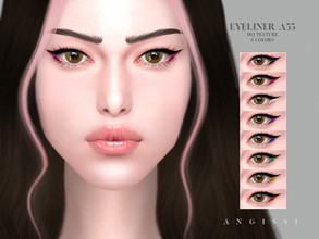 Sims 4 — Eyeliner A55 by ANGISSI — *For all questions go here - angissi.tumblr.com *8 colors *HQ compatible *Female