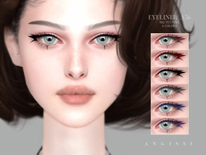Sims 4 — Eyeliner A56 by ANGISSI — *For all questions go here - angissi.tumblr.com *6 colors *HQ compatible *Female
