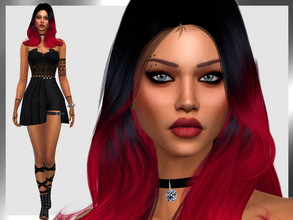 Sims 4 — Claudia Galli by DarkWave14 — Download all CC's listed in the Required Tab to have the sim like in the pictures.