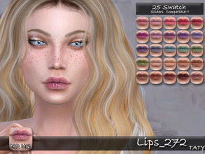 Sims 4 — Lips_272 by tatygagg — New Lipstick for your sims - Female, Male - Human, Alien - Teen to Elder - Hq Compatible
