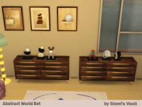 Sims 4 — Abstract World by siomisvault — I've decided to make this set for one of the houses it's a set full of Abstract