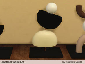 Sims 4 — Abstract World set Sculpture#02 by Siomi's Vault by siomisvault — And here comes the second one now that I look