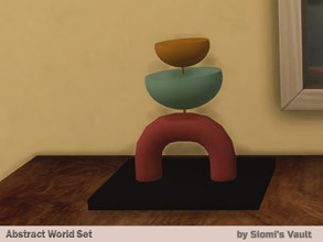 Sims 4 — Abstract World set Sculpture#05 by Siomi's Vault by siomisvault — This is mambo number 5... don't judge me I'm