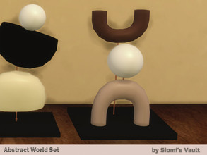 Sims 4 — Abstract World set Sculpture#06 by Siomi's Vault by siomisvault — And the last one of this set dun dun dun does