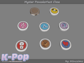 Sims 4 — Mystar PowederFact Close by Mincsims — Basegame Compatible 8 swatches Used images were licensed from Adobe