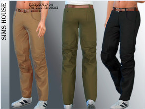 Sims 4 — MEN'S PANTS by Sims_House — MEN'S PANTS 7 options. Men's pants for The Sims 4 .