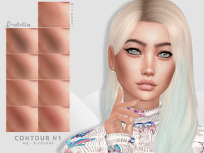 Sims 4 — Contour N1 by Creptella — - 8 colors - HQ compatible - Teen-Elder - Female & Male - Located in Skin Detail,