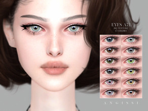 Sims 4 — EYES A71 by ANGISSI — *For all questions go here - angissi.tumblr.com Facepaint category 12 colors HQ compatible