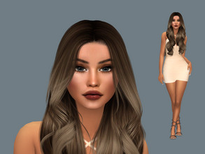 Sims 4 — Tessa Serrano by EmmaGRT — Young Adult Sim Trait: Goofball Aspiration: Soulmate Pronouns are set as she/her *