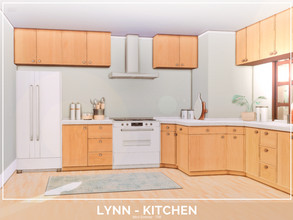 Sims 4 — Lynn Kitchen - TSR only CC by Mini_Simmer — Room type: Kitchen Size: 6x5 Price: $9,555 Wall Height: Short 
