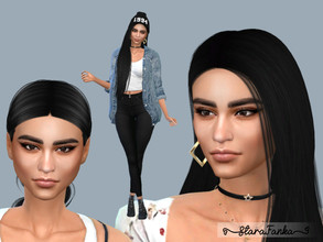 Sims 4 — Roxanne Wilkerson by starafanka — DOWNLOAD EVERYTHING IF YOU WANT THE SIM TO BE THE SAME AS IN THE PICTURES NO