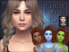 Sims 4 — Child skin 04 - overlay by RemusSirion — Overlay skin for kids - adapts to all skin tones This skin does not