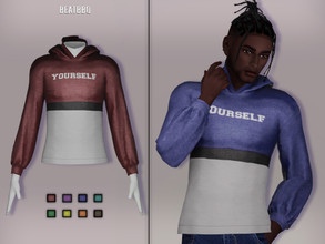 Sims 4 — Sweatshirt No.2 by BeatBBQ — - 8 Colors - All Texture Maps - New Mesh (All LODs) - Custom Thumbnail - HQ