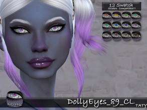 Sims 4 — DollyEyes_89_CL by tatygagg — New Fantasy Eyes for your sims. - Female, Male - Human, Alien - Toddler to Elder -