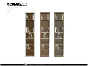 Sims 4 — Minimalsim - Malcolm kidsroom bookcase by Severinka_ — Bookcase (functiolnal) From the set 'Malcolm kidsroom'