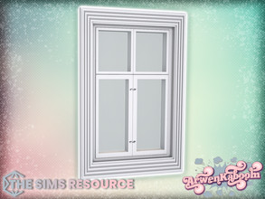 Sims 4 — Farina - Window Large by ArwenKaboom — Base game object in multiple recolors. Find all objects by searching