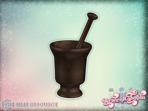 Sims 4 — Farina - Small Mortar by ArwenKaboom — Base game object in multiple recolors. Find all objects by searching