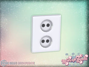 Sims 4 — Farina - Socket by ArwenKaboom — Base game object in multiple recolors. Find all objects by searching