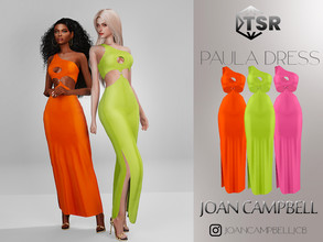 Sims 4 — Paula Dress by Joan_Campbell_Beauty_ — 14 swatches Custom thumbnail Original mesh Hq compatible