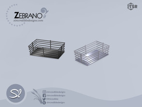 Sims 4 — Zebrano basket by SIMcredible! — by SIMcredibledesigns.com 2 colors variations