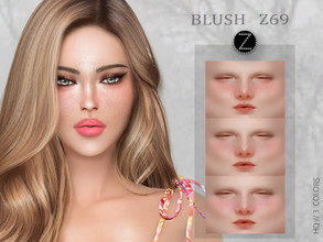 Sims 4 — BLUSH Z69 by ZENX — -Base Game -All Age -For Female -3 colors -Works with all of skins -Compatible with HQ mod