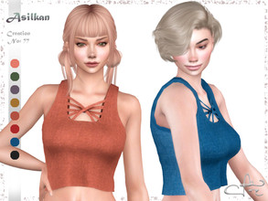 Sims 4 — Creation No: 77 by Asilkan — New Mesh 8 colours All Maps HQ compatible