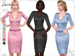 Sims 4 — Creation No: 78 by Asilkan — New Mesh 8 colours All Maps HQ compatible
