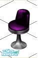 Sims 1 — Purple Restaurant Chair by Busmusen — 