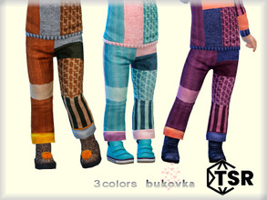 Sims 4 — Pants Toddler F/M by bukovka — Pants for toddlers of both sexes, boys and girls. It is installed independently,