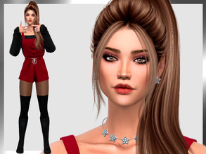 Sims 4 — Vanessa Longo by DarkWave14 — Download all CC's listed in the Required Tab to have the sim like in the pictures.