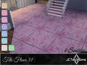 Sims 4 — Tile Floor 51 by JCTekkSims — Created by JCTekkSims.