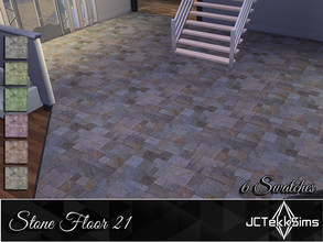 Sims 4 — Stone Floor 21 by JCTekkSims — Created by JCTekkSims.