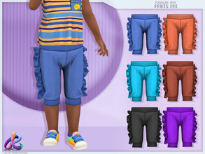 Sims 4 — Toddle Boy Pants 196 by RobertaPLobo — :: Toddler Pants 196 - TS4 :: Only for Boys :: 6 swatches :: Custom