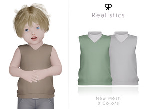 Sims 4 — Realistics (Toddler) by Praft — Praft - Realistics (Toddler) - 8 Colors - New Mesh (All LODs) - All Texture Maps