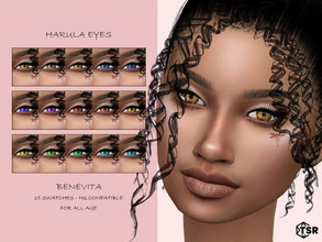 Sims 4 — Harula Eyes [HQ] by Benevita — Harula Eyes HQ Mod Compatible 15 Swatches For all age I hope you like!
